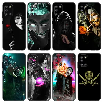 Анонимный Чехол для телефона Samsung Galaxy A01 A03 Core A02 A10 A20 S A20E A30 A40 A41 A5 A6 A8 Plus A7 A9 2018, черный чехол из ТПУ