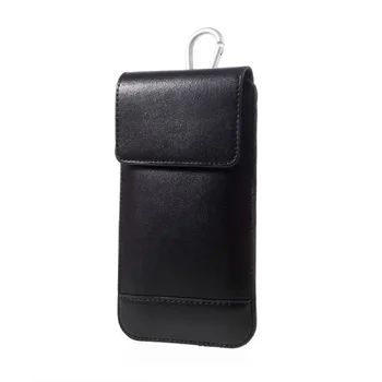 для HiSense A5 Pro CC (2020) Чехол для ремня С Вертикальным Двойным карманом - Черный