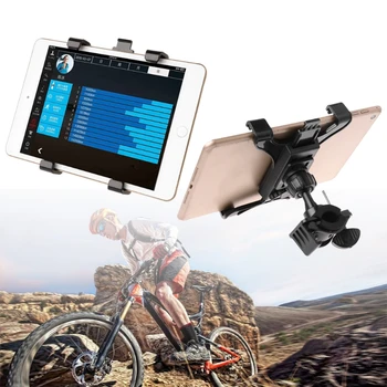 Держатель для мини-планшета для велосипеда, универсальное регулируемое крепление, Велосипедный кронштейн для 7-11 дюймов