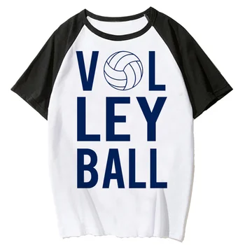 Волейбольная футболка женская графическая футболка для девочек уличная одежда